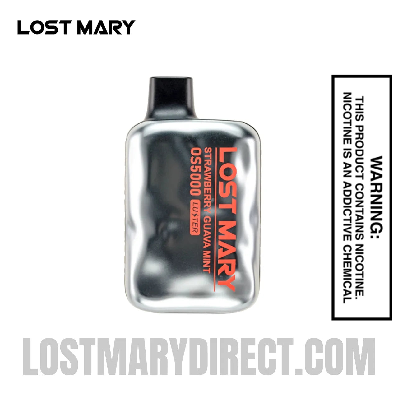 Strawberry Guava Mint Lost Mary OS5000 Disposable Vape