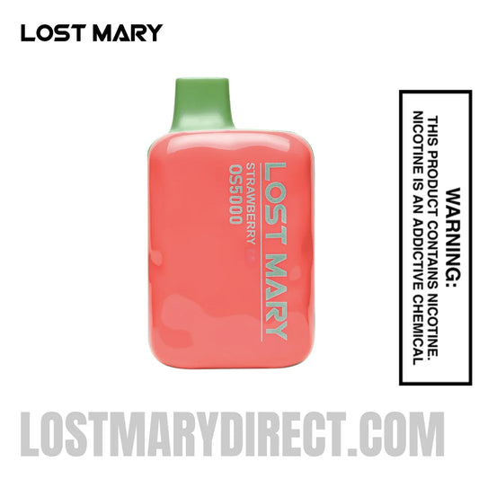 Strawberry Lost Mary OS5000 Disposable Vape