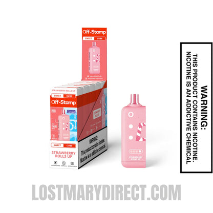 Strawberry Rolls Up Off Stamp Sweet X-Cube Pod With bundle Box
