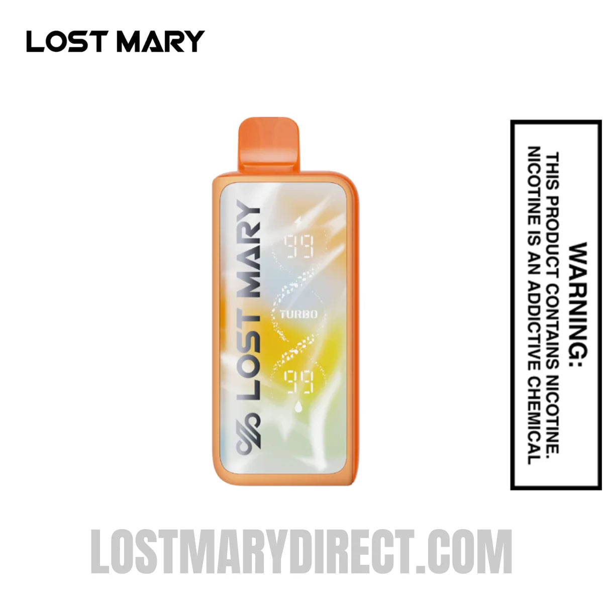Sunny Orange Lost Mary MT35000 Turbo Vape