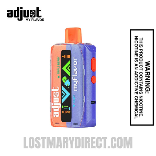 Triple Berry Grape Adjust MyFlavor 40K Disposable Vape