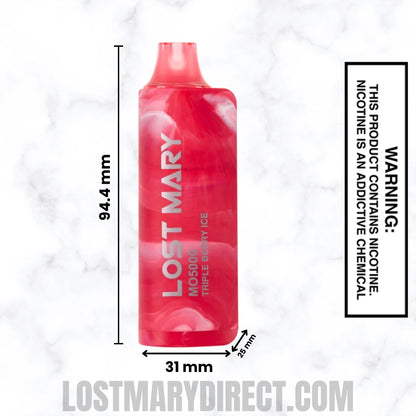 Triple Berry Ice Lost Mary MO5000 Disposable Vape Triple Berry Ice Lost Mary MO5000 Disposable Vape