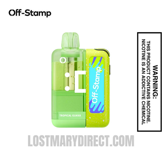 Tropical Guava Off Stamp X Crystal Cube 35K Disposable Kit