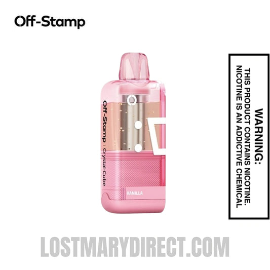 Vanilla Off Stamp X Cube Crystal Cube 35K Vape Pod