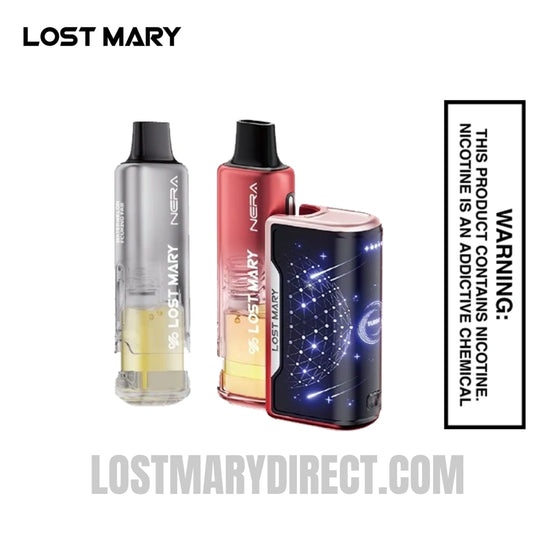 Watermelon Ice & Watermelon Fcuking Fab Lost Mary Nera Fullview 70K Kit