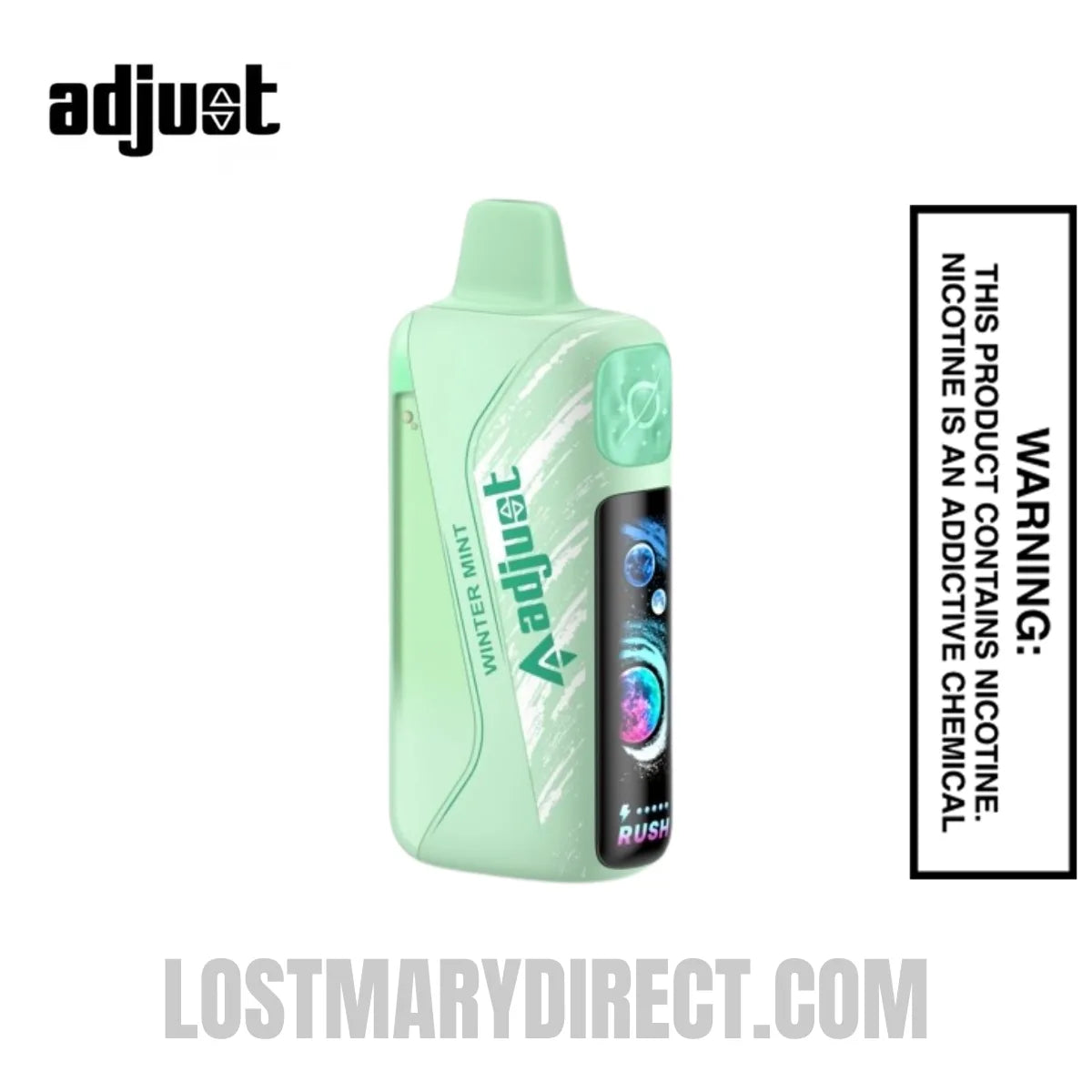 Winter Mint Adjust MyRusher 40K Disposable Vape