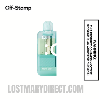 Winter Mint Off Stamp X Crystal Cube 35K Disposable Vape Pod