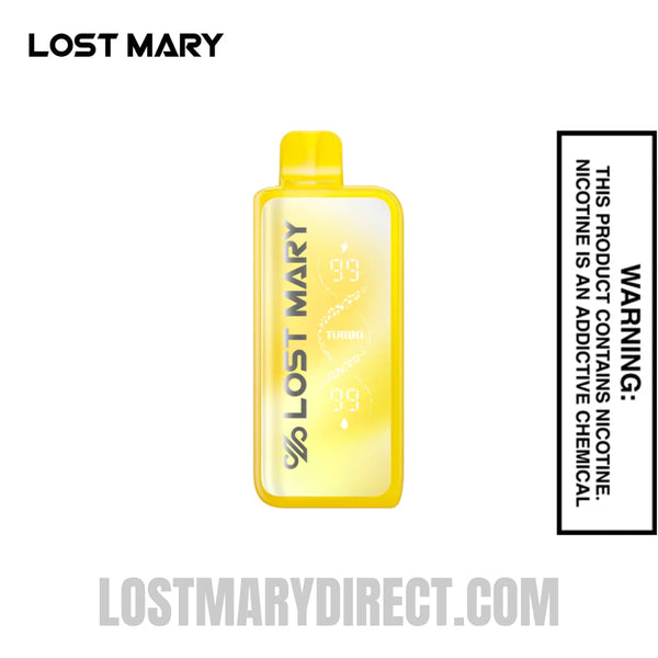 lost mary yellow lemon flavor Yellow Pixy Lost Mary MT35000 Turbo Disposable Vape