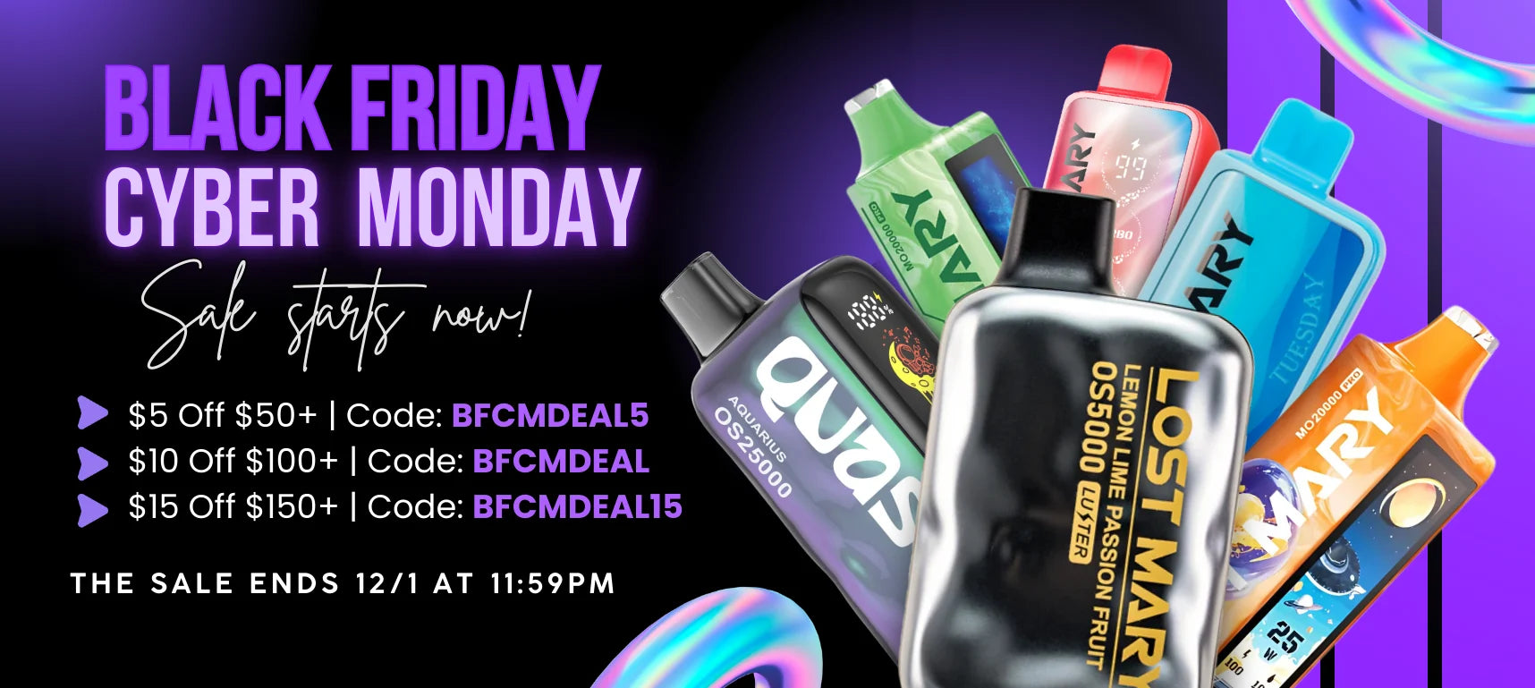 Lost Mary Black Friday Sale