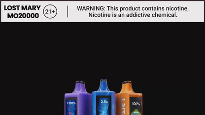 LOST MARY MO20000 Pro Disposable Vape Products Information Video