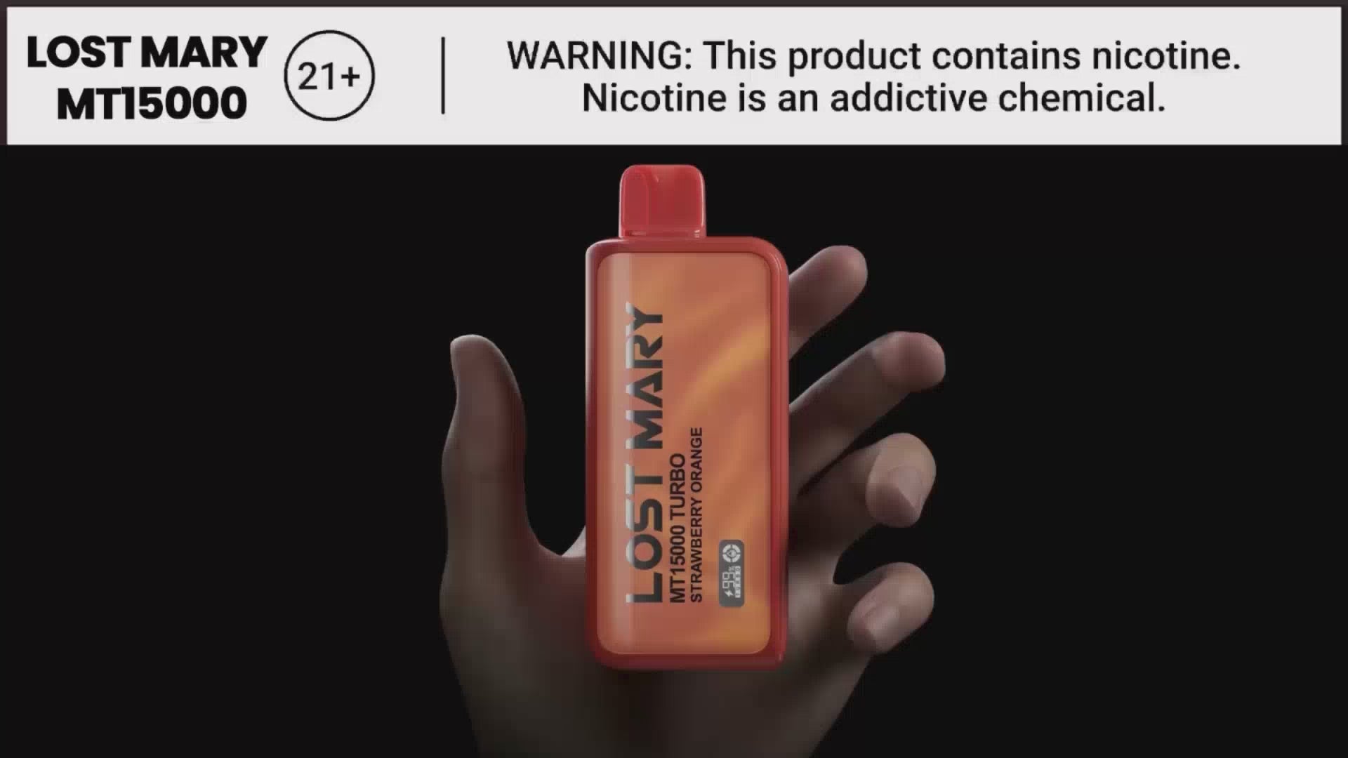 LOST MARY Turbo MT15000 Disposable Vape Products Information Video