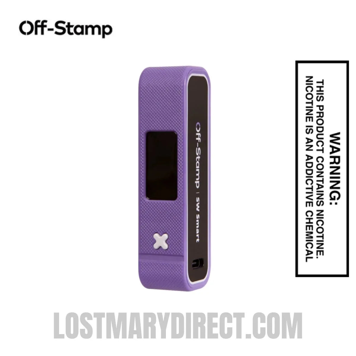 Purple Off-Stamp SW SMART Pod Battery - 900MAH