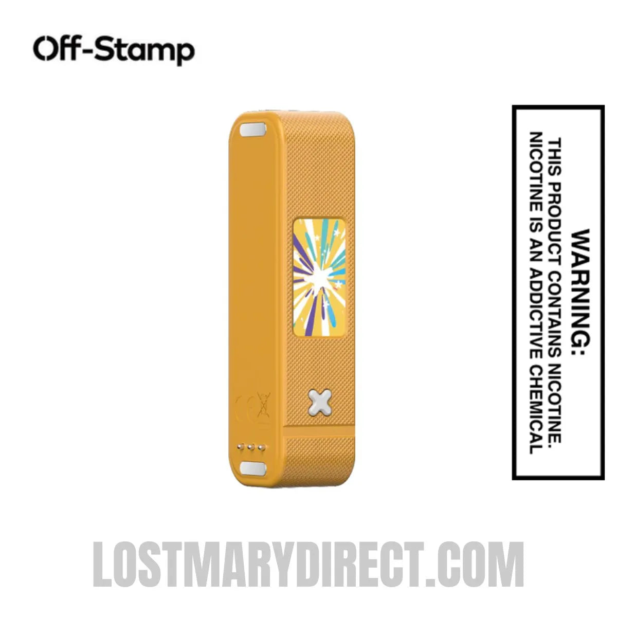 Yellow Off-Stamp SW SMART Pod Battery - 900MAH